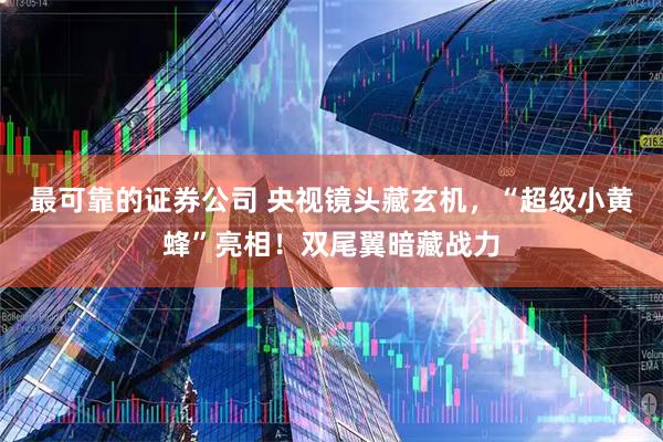 最可靠的证券公司 央视镜头藏玄机，“超级小黄蜂”亮相！双尾翼暗藏战力